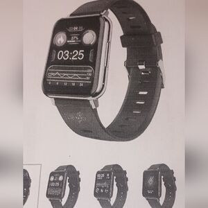 Smartwatch with Black Band